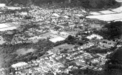 Kurgebiet, Auen-Viertel, Dorfkern mit Erweiterungen (Aufnahme Frühjahr 1989)