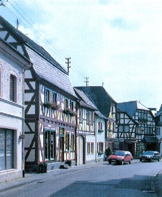 Hauptstraße in Bad Bodendorf