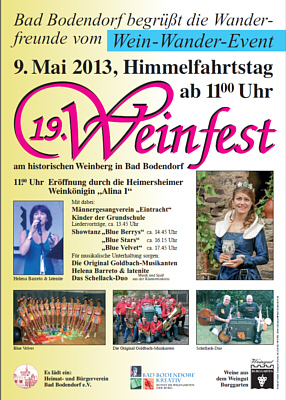 Viele Wanderfreunde beim 19. 'Kleinsten Weinfest an der Ahr'