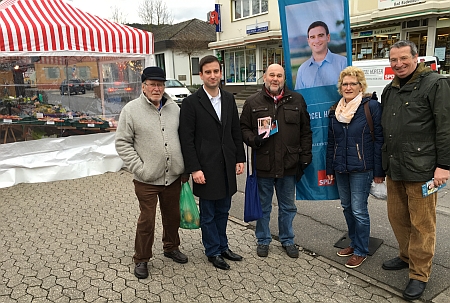 SPD auf dem Freitagsmarkt in Bad Bodendorf