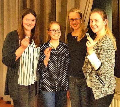 Ehrung f�r 10 Jahre Tanz