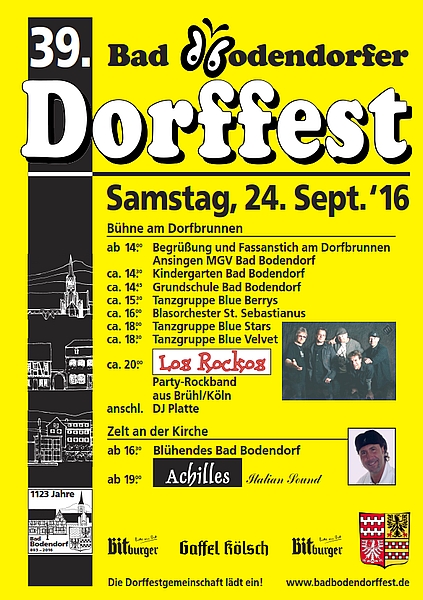 Bad Bodendorfer Dorffest 2016