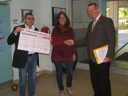 Gewerbeverein besucht Erstkl�ssler der Grundschule in Bad Bodendorf