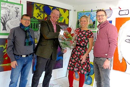 Die KLEINE KUNSTSCHULE im Blauen Haus feiert Jahresjubil�um