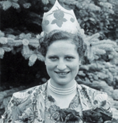 Bodendorfer bisher einzige Erdbeerk�nigin